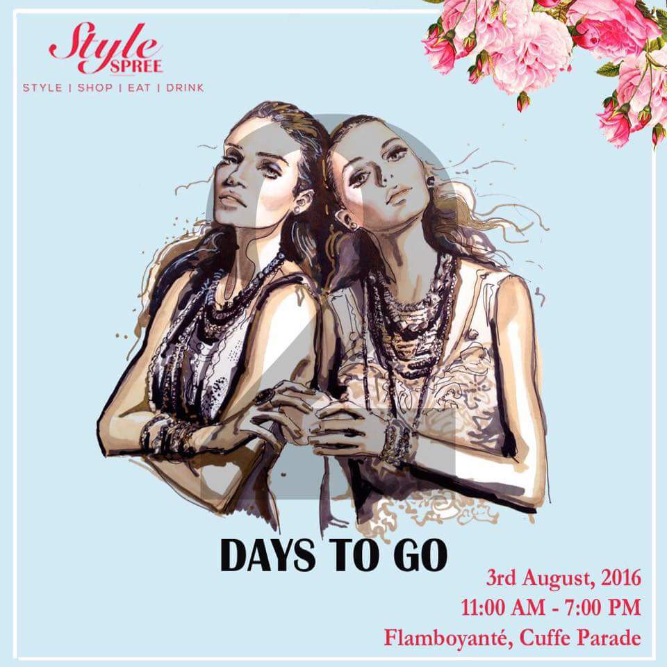 style_spree's tweet photo. #2DaysToGo the excitement is building up and we can't wait to see you! #StyleSpree on 3rd August at Flamboyante! https://t.co/cnPE9yUzTX