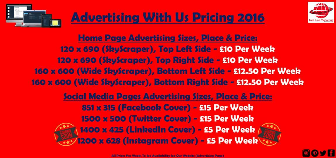 Coast Print Design On Twitter Banner Advertising Pricing