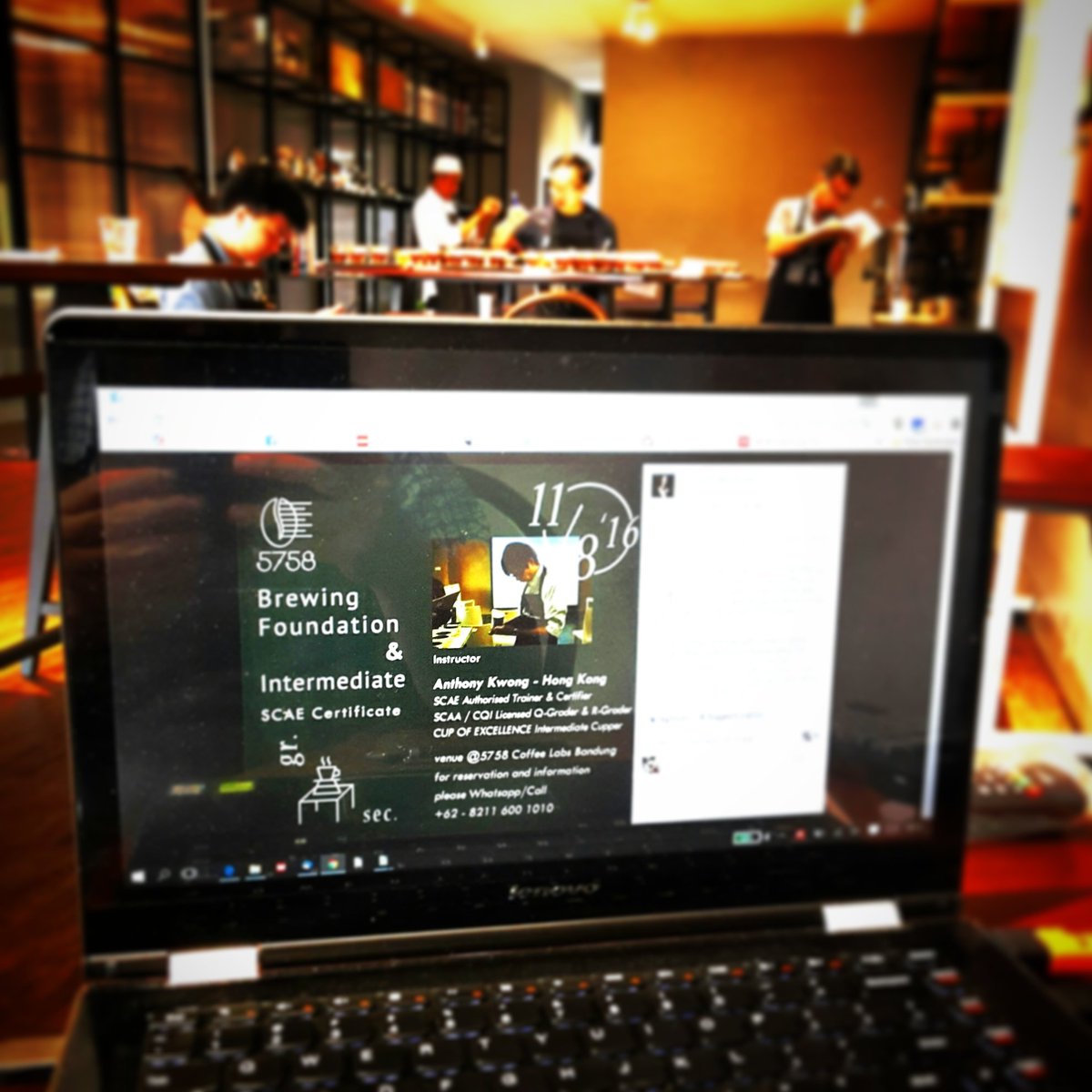 peminumkopi's tweet photo. ada kelas #brewing #SCAE @5758coffeelab Info lebih lanjut silakan cek halaman FB 5758 ya https://t.co/9PwoQ0MOob