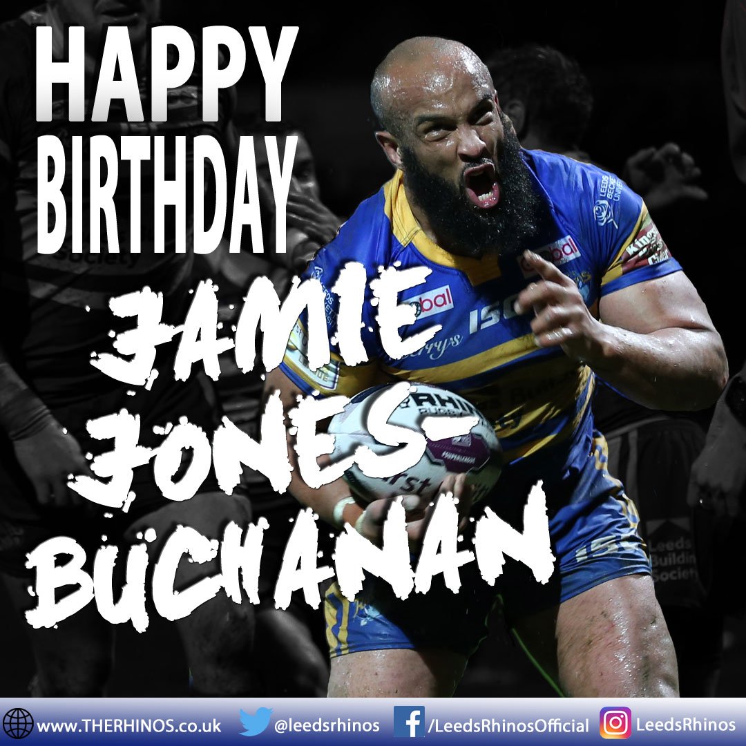 leedsrhinos's tweet photo. Happy Birthday to one of Yorkshire's finest - Jamie Jones-Buchanan! #HappyBirthdayJJB  #YorkshireDay https://t.co/DDGUaLhyJ6