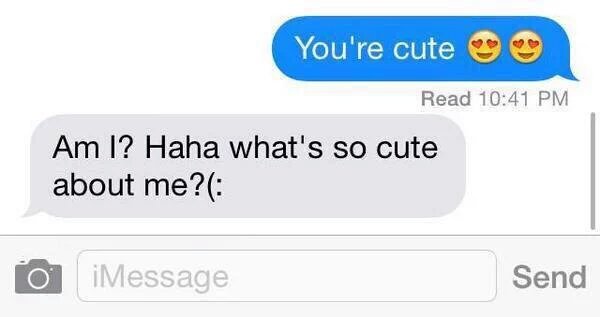 Jprz1321's tweet photo. When you compliment someone and they start asking questions https://t.co/NjrKS9qehf