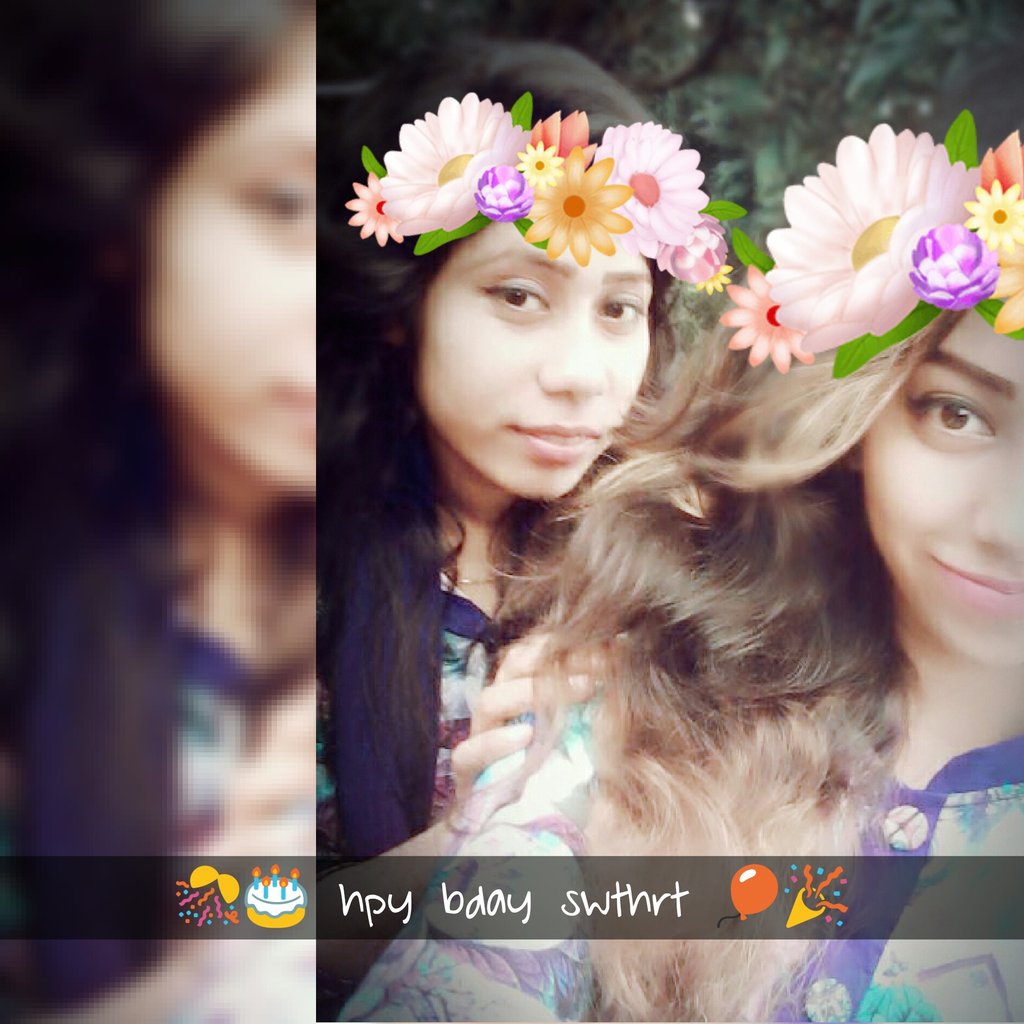 Tahsina_Hamid's tweet photo. Hpy bday beautiful sista 😘 Thnkful to hav u in mah lyf 💙 😇  luv u loads 💜 👑 . . .stay blessed. Miss u 👩‍❤️‍👩 ! ! ! https://t.co/qy1xpcJCdM