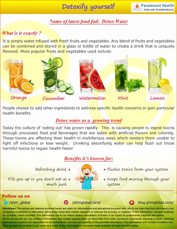 phm_healthcare's tweet photo. #ParamounteDaily - Detoxify Yourself #health #weightloss #physicalfitness
https://t.co/lQPenNaM8U https://t.co/0pFviOfI78