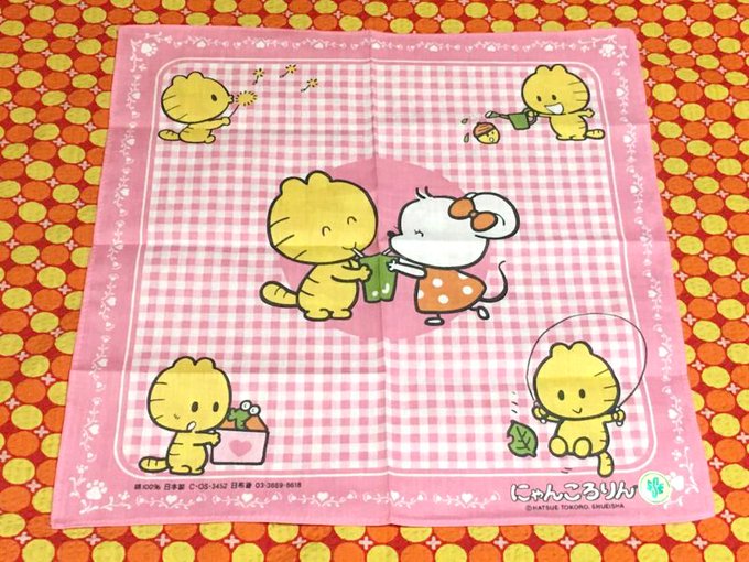 SALE/85%OFF】 にゃんころりん ハンカチ? ところはつえ econet.bi