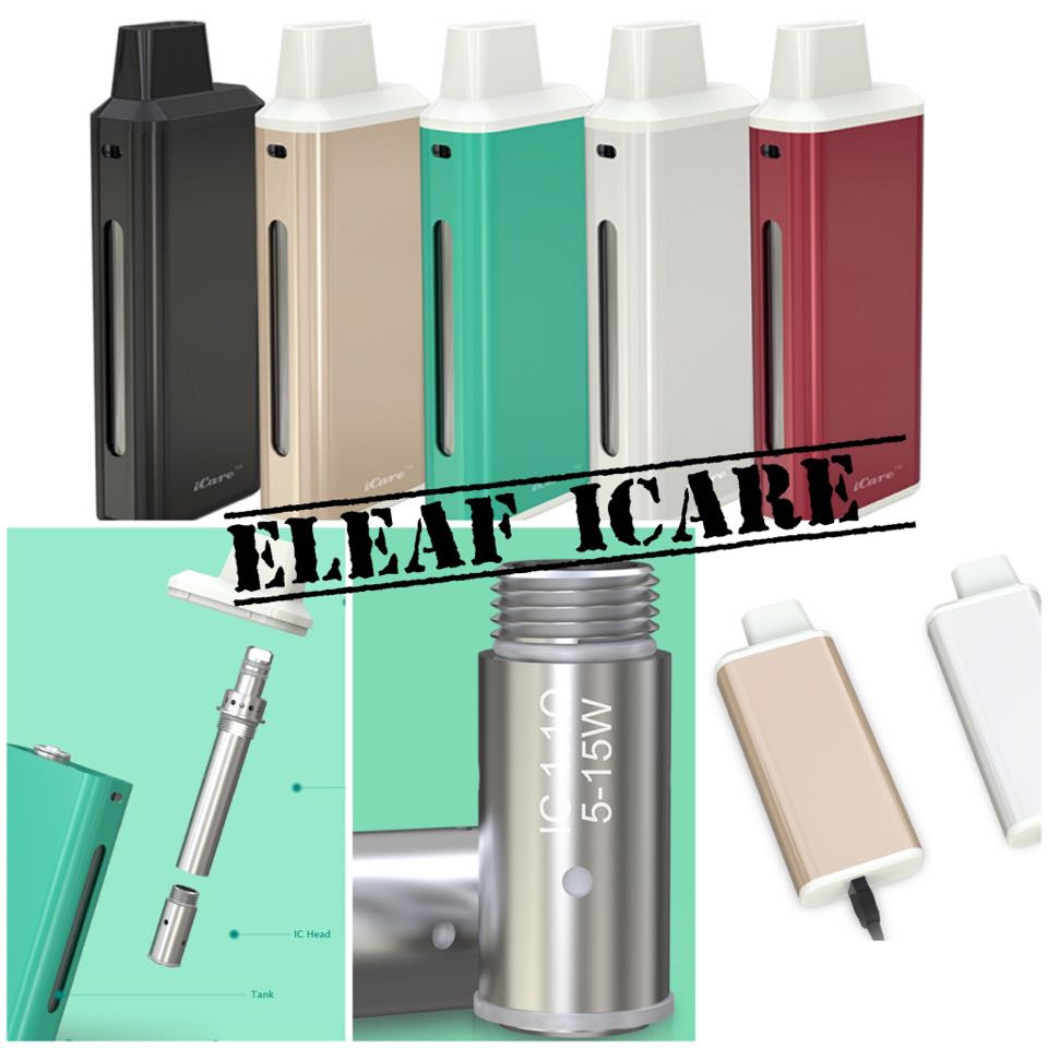 HeavenGiftsCom's tweet photo. Eleaf iCare is now available for pre order at https://t.co/355fFtDqqq. Tiniest All-In-One device to date! #iCare https://t.co/07a2Lmw2CK