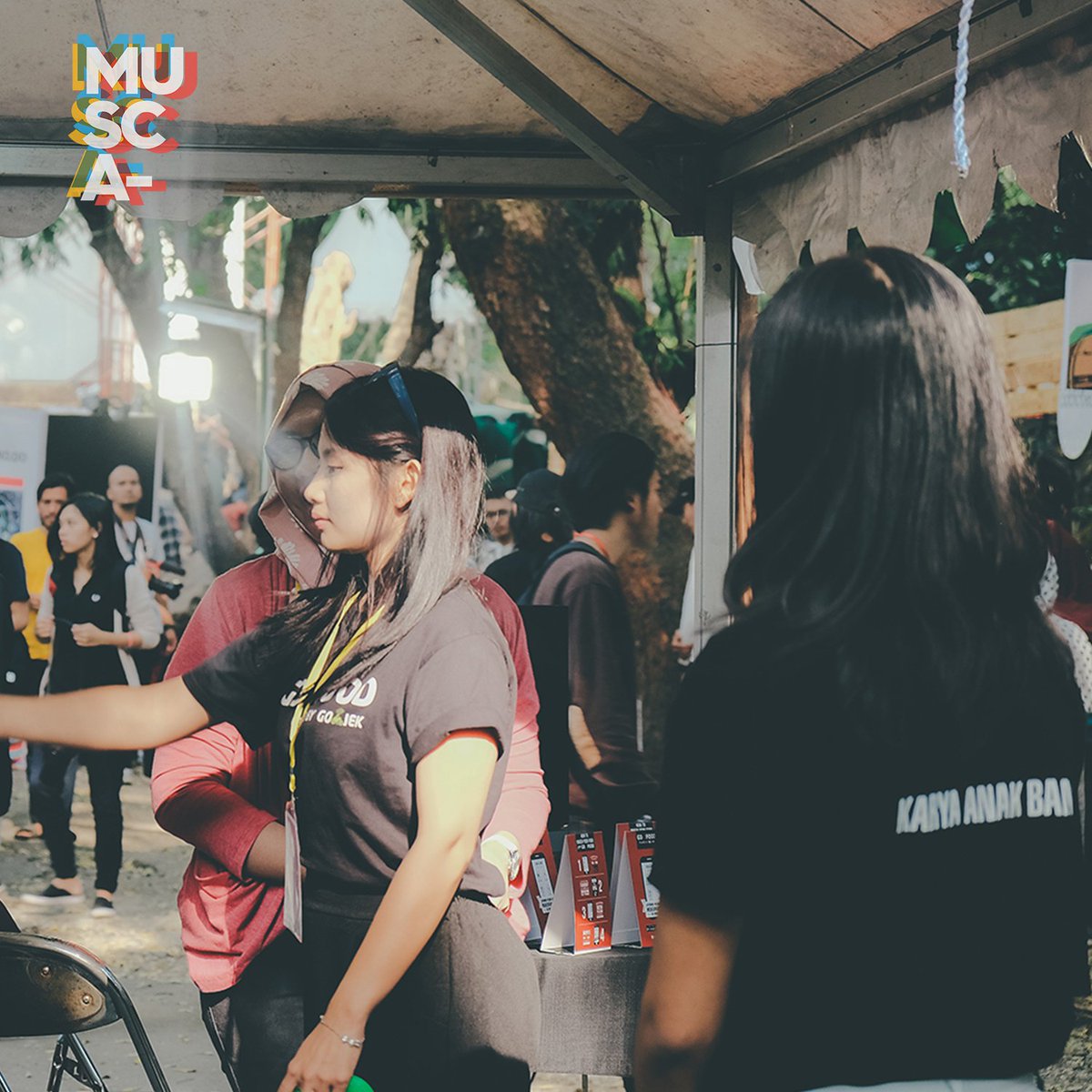 Last year, #MuscaBdg collaborated with Go-Food (<a href="/gojekindonesia/">Gojek Indonesia</a>) to satisfy people who were striving for food.