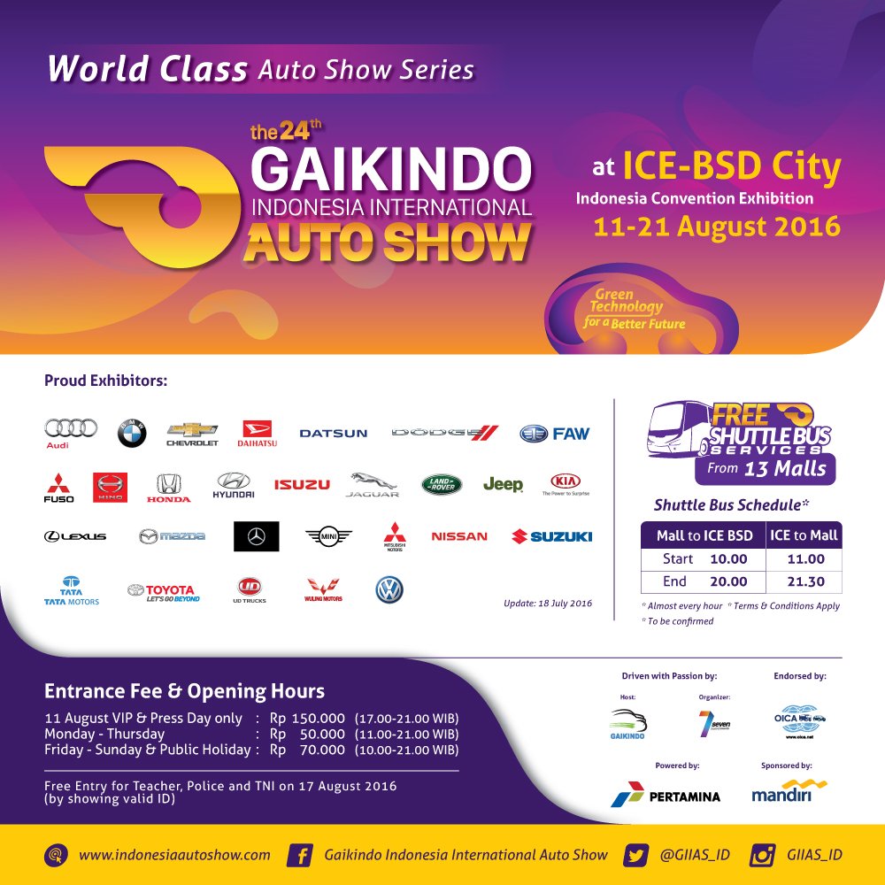 Yuk ikutan dulu #OtosiaQuiz #GIIAS2016 buat dapetin hadiah spesial dari <a href="/GIIAS_ID/">GIIAS_ID</a> !