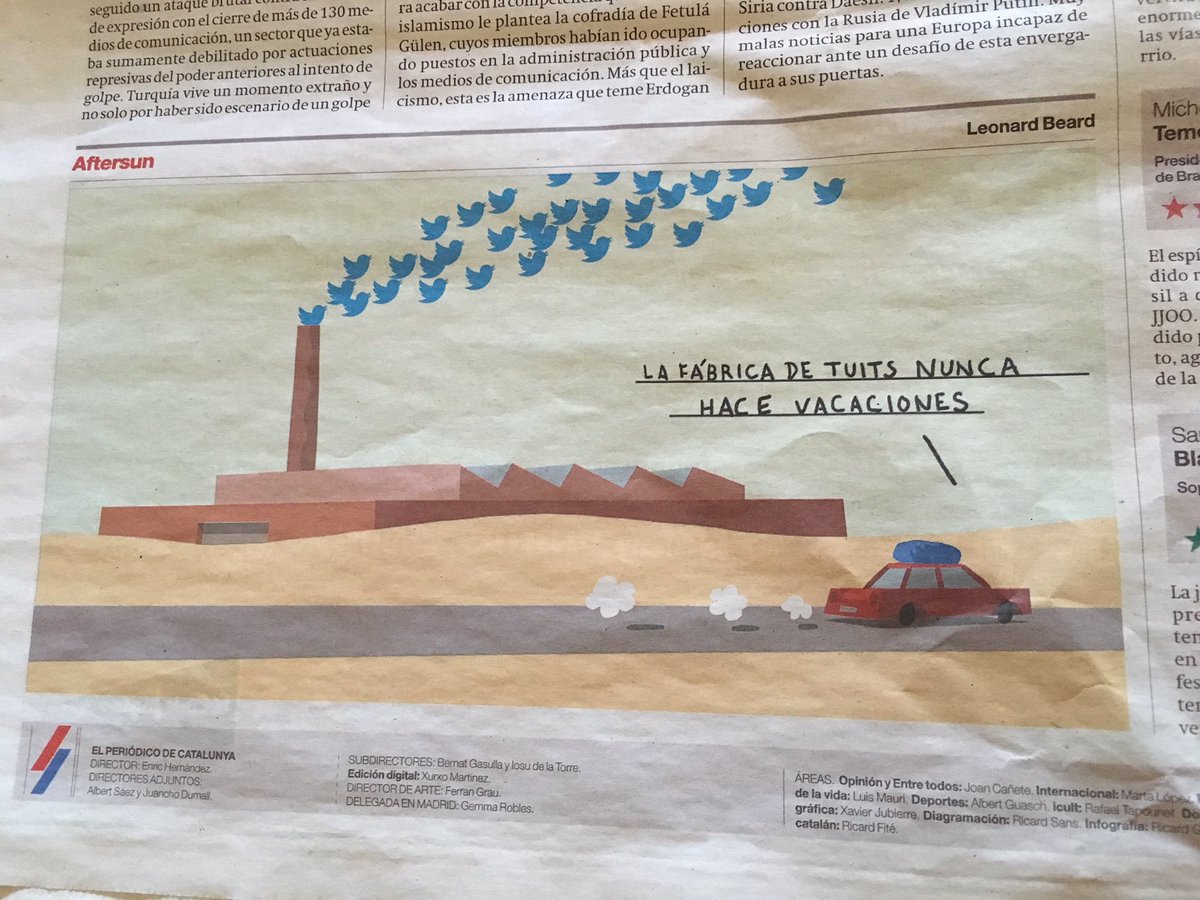 jordievole's tweet photo. Convertir la viñeta de Leonard Beard en tuit para darle la razón entrando en bucle... https://t.co/nnhvKkrGam