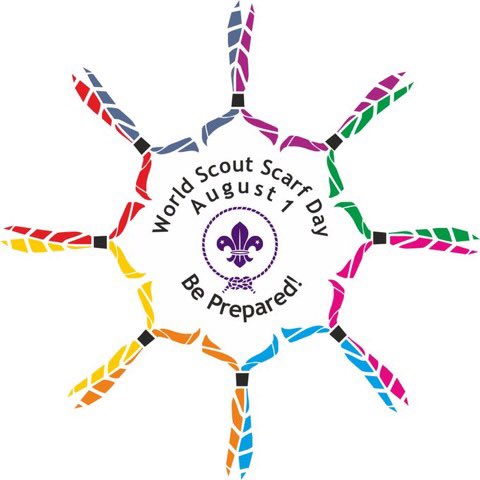 Remember today is #worldscarfday. Wear your neckie with pride @ScoutsScotland @scouts