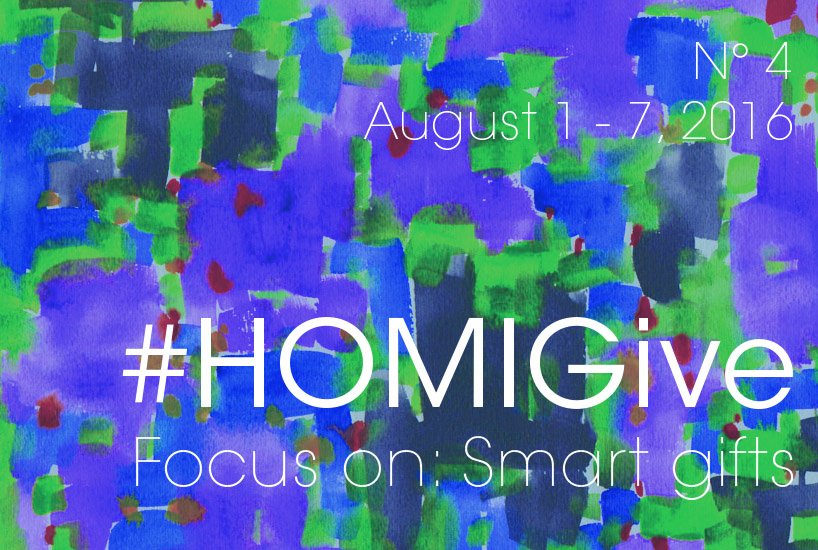 This week, we tweet about smart #gifts

Join us! To participate, simply use the hashtag #HOMIGive

🎁