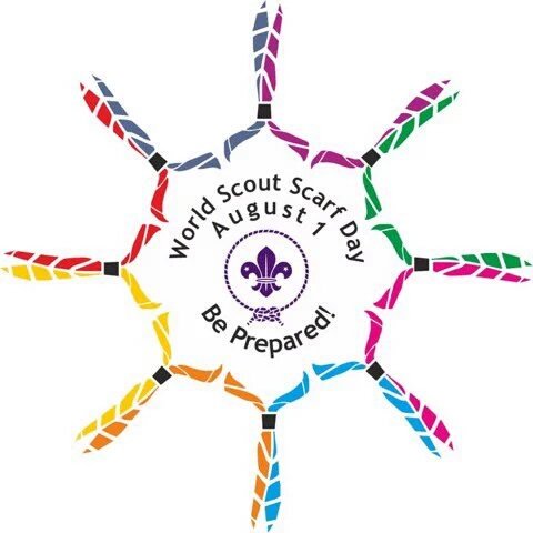 Happy #WorldScarfDay @UKScouting @sesscouts @ScoutsScotland @edtheatres @1stfbscouts @worldscouting