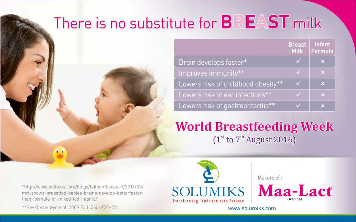 Solumiks's tweet photo. There is no substitute for BrEaST milk. #WorldBreastFeedingWeek - 1st-7th August'16 #Maalact granules. https://t.co/x8KrsccUar