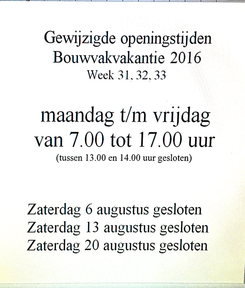 BAKO Bouwcentrum (@bako_urk) on Twitter photo 