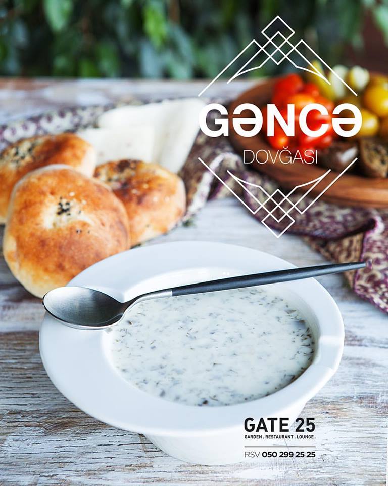 GATE 25 restoranında əsil Gəncə doğvasını dada bilərsiniz. 

bakuguide.com/az/1-yemek-icm…