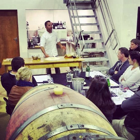 Pasta and Wine @dagbreekwyne <a href="/PicardiPlace/">PicardiPlace</a> #pastamakingdemo #wineblending <a href="/Breedekloof/">Breedekloof</a>