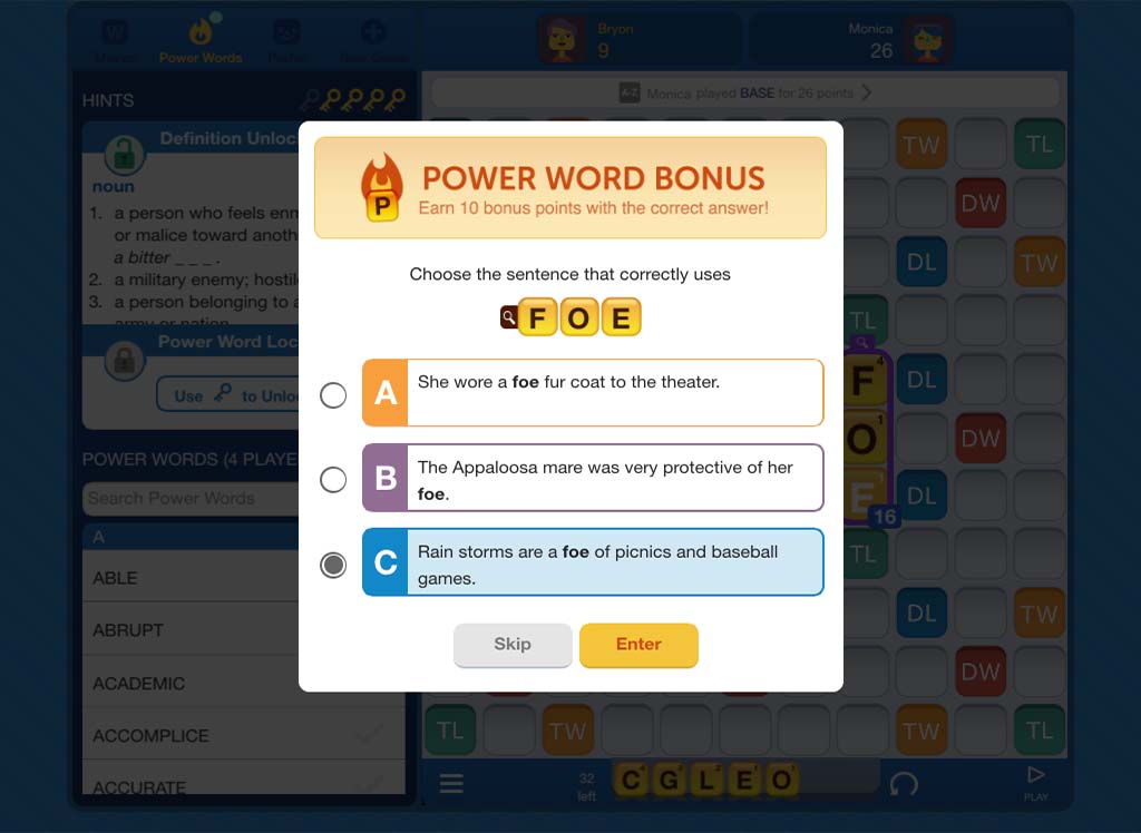 classcraftgame's tweet photo. Words With Friends Edu builds student #vocabulary for #CommonCore: https://t.co/4oc4uh600s @WordsWFriends @zynga https://t.co/uXgb2kGC7S