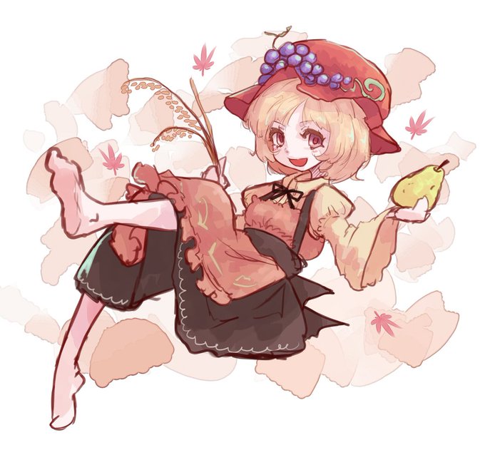 #深夜の真剣お絵描き60分一本勝負 
まだお盆前だけど暑いからもう秋になって候 