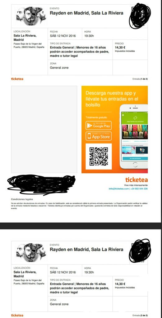 Raull_7's tweet photo. Yo me se de dos que tienen concierto en noviembre @Mariiaboo12 @RAYDEN_A3Bandas https://t.co/s7wU3M76RO