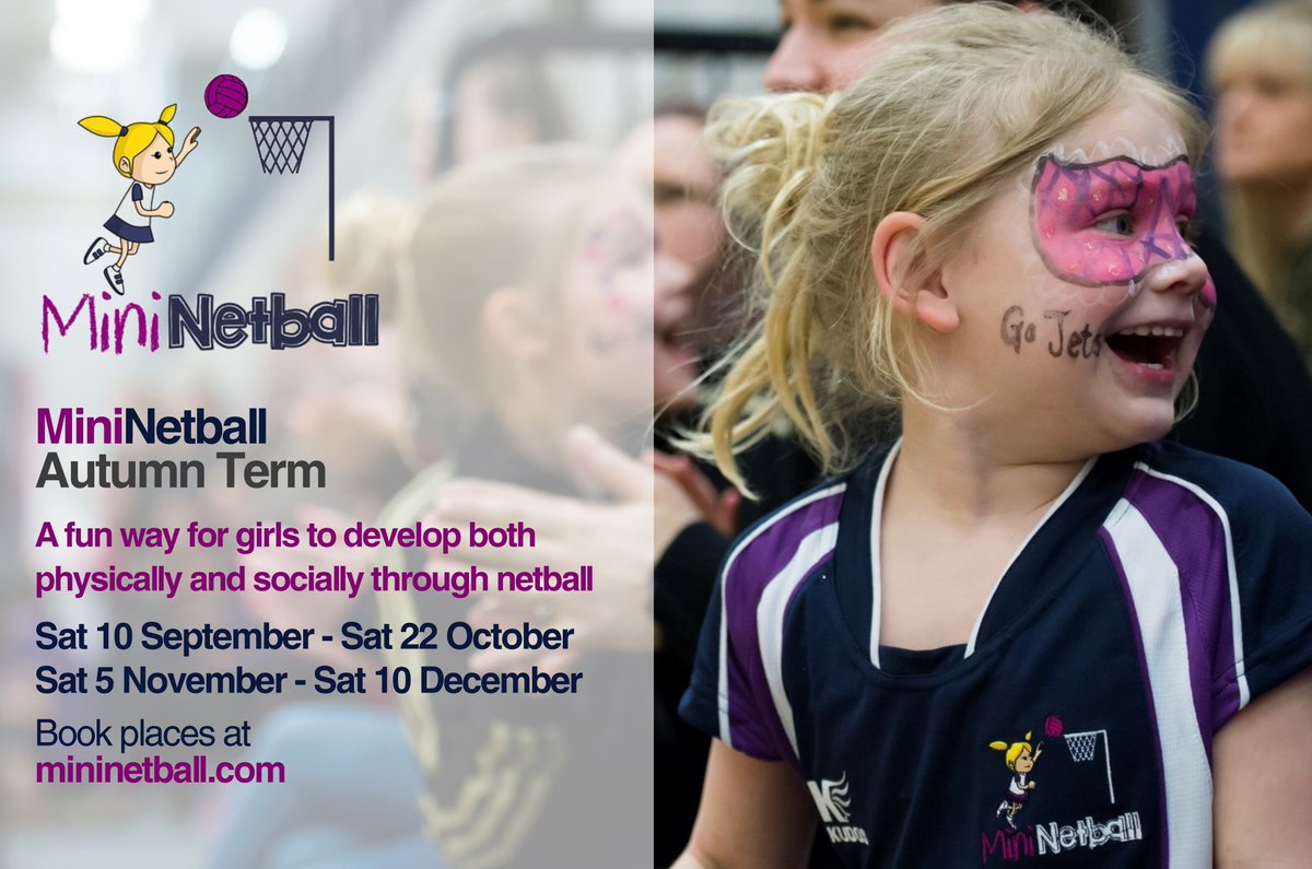 mininetball's tweet photo. Places for @mininetball during the Autumn term are now available online at https://t.co/YQm5m5gbYg https://t.co/SYP9xeruTS