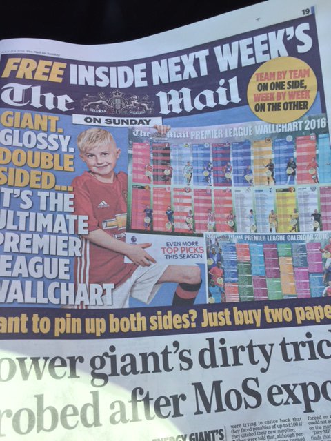 BizzyAgency's tweet photo. Our #BizzyKid Harrison on pg19 of @DailyMailUK yesterday. #bizzykidzagency #tinytotstalent #mailonsunday https://t.co/EdUtSGpQ6j