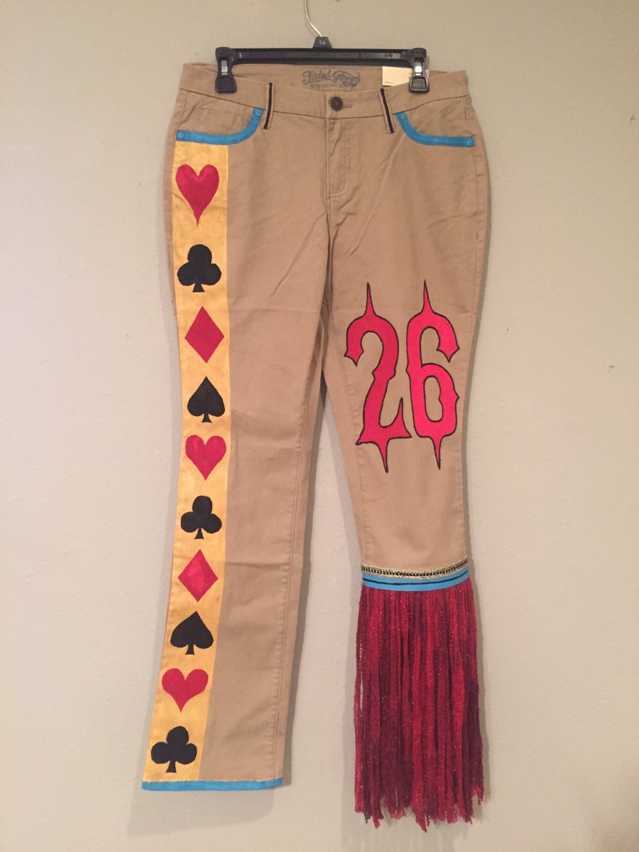UniFanSouvenirs's tweet photo. Universal will soon reveal all for HHN 26 be ready for the announcement with these custom HHN 26 pants! https://t.co/Pi7F95Cx7C