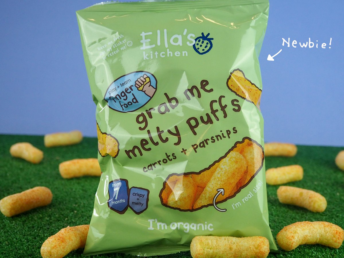 EllasKitchenUK's tweet photo. Follow + RT for a chance to WIN our NEW carrots + pasnips melty puffs! #ellasfriday #competition https://t.co/cdbU0hj0Er