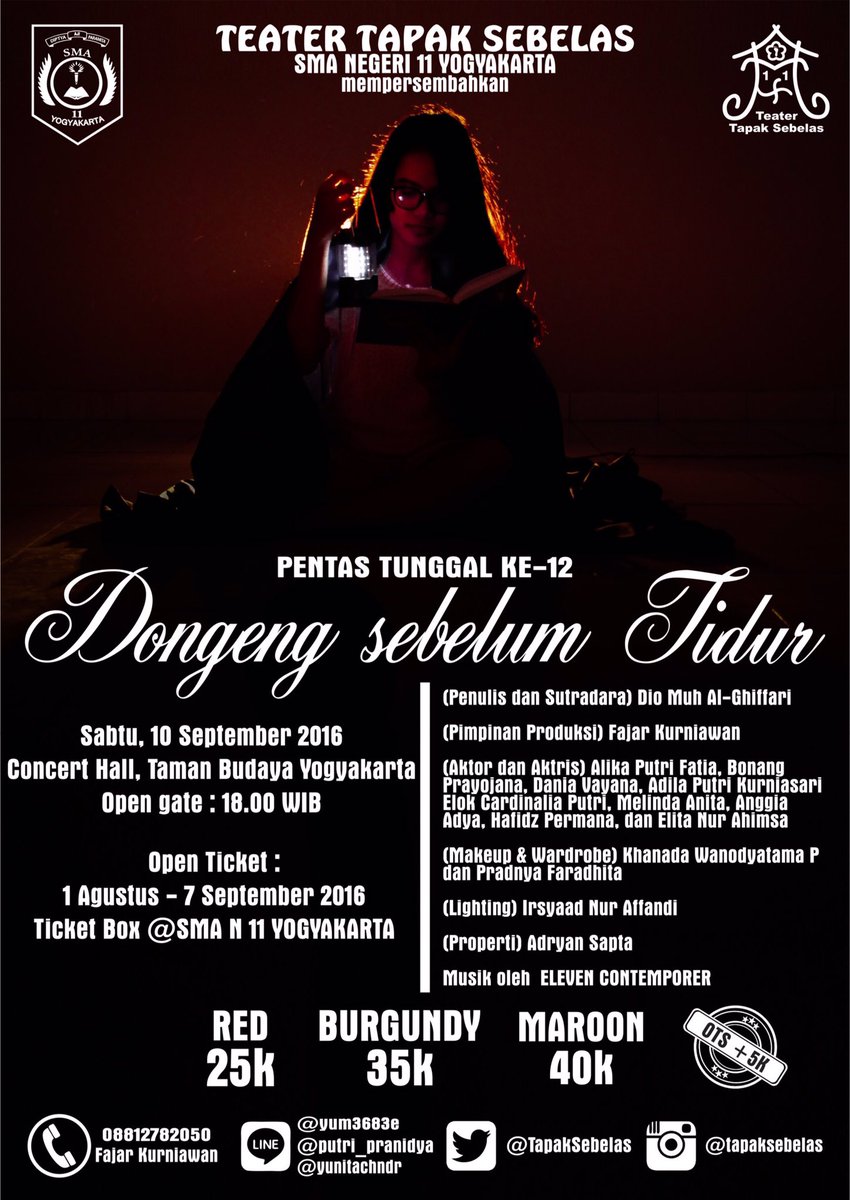 Ini dia yg ditggu2. Yuk buruan beli tiketnya. Nonton sm temen, keluarga, or pacar? Jgn smpe kehabisan tiket yah!!