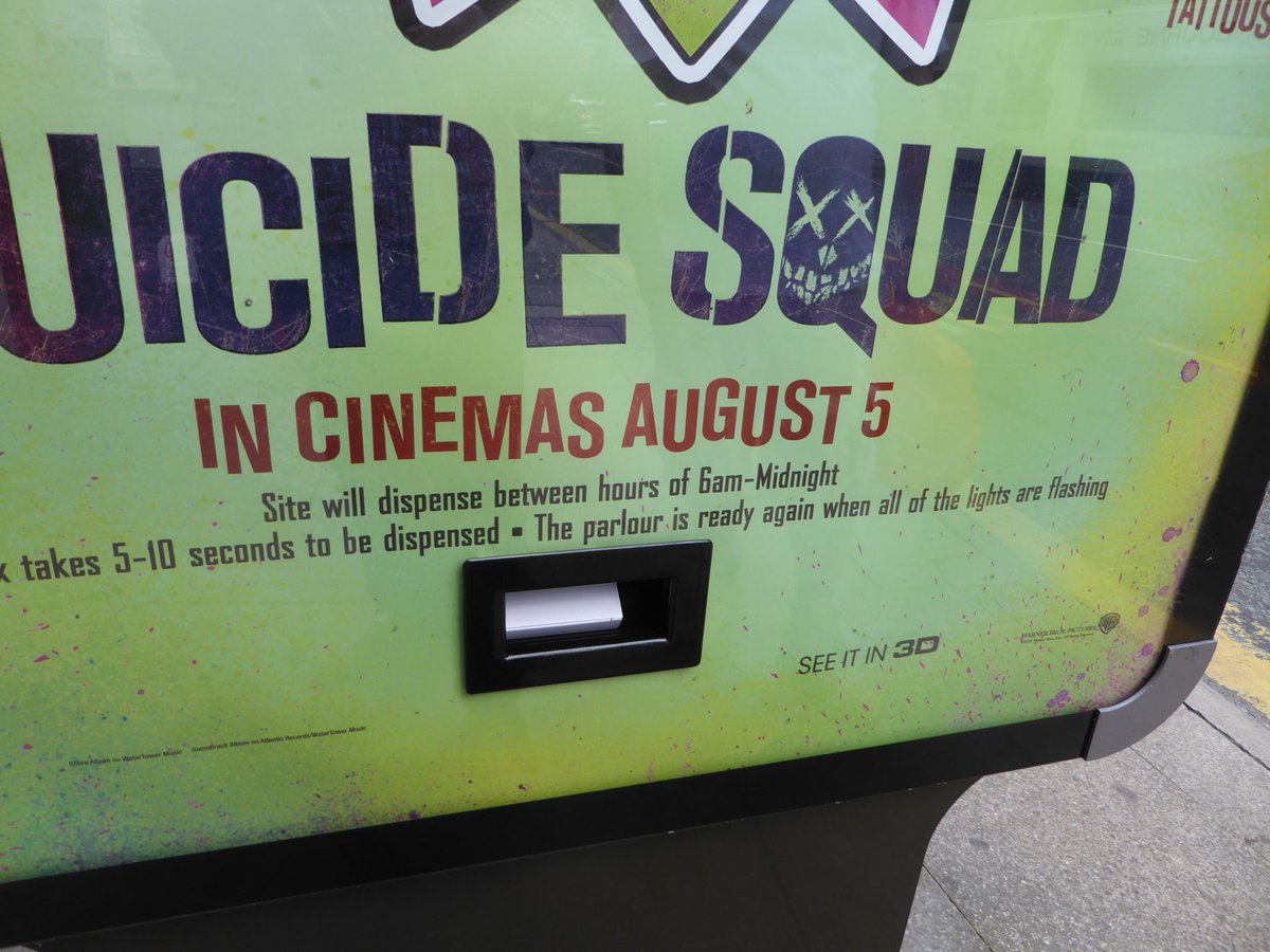 siteaudits's tweet photo. #MCR goes #interactive #OOH #iOOH mad! @SuicideSquadUK movie #Tattoos for #shoppers on @JCDecaux_UK #6sheet https://t.co/45I3sbEe0F