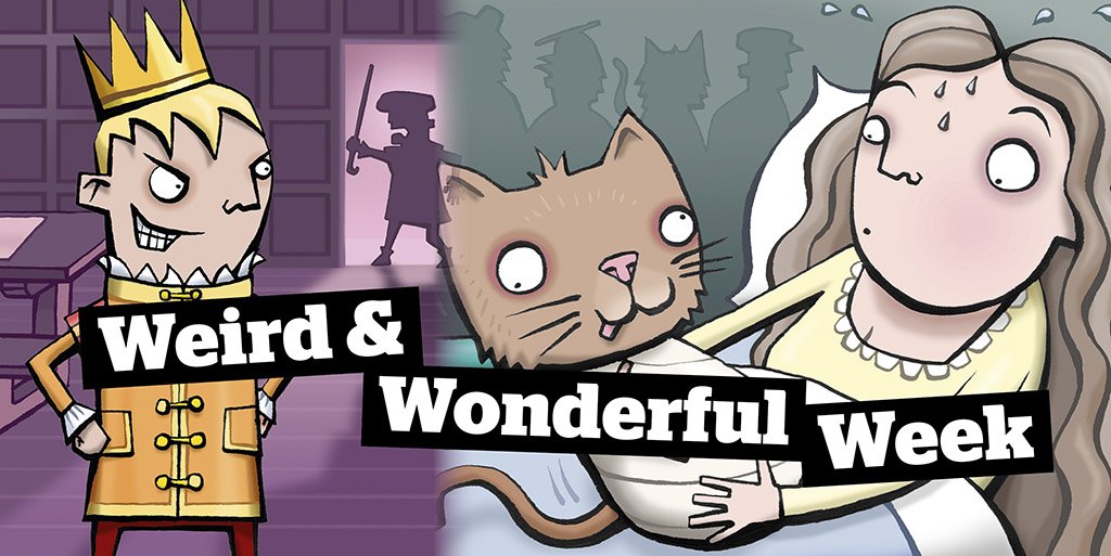 This week we're celebrating weird and wonderful history... #weirdhistory