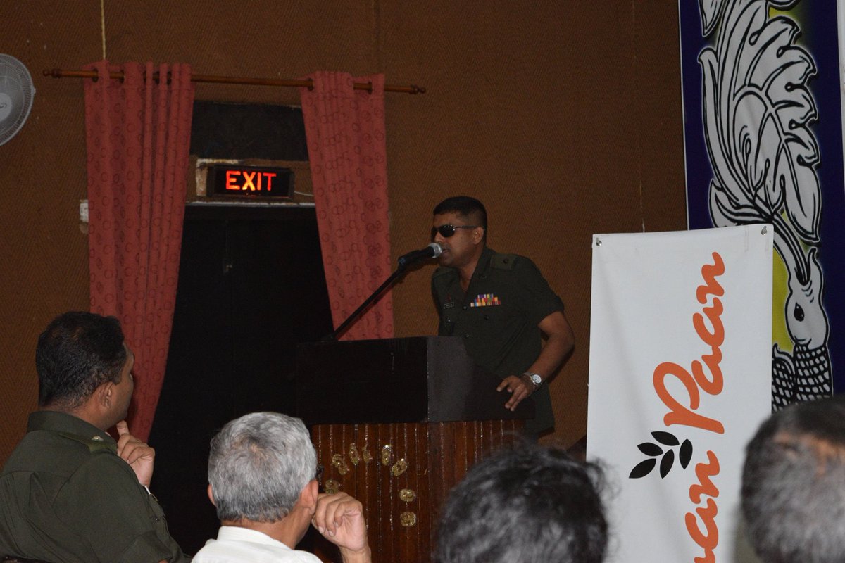 Blogged by Major Dushantha Yapa - My Speech at “Raanaviru meet up” held at Ranaviru Sevana dushyapa.wordpress.com/2016/07/28/my-…