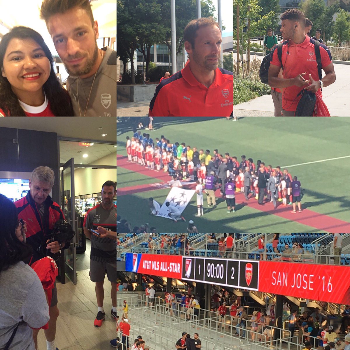 Goonera11's tweet photo. Took 10 years to happen! I've never been so happy to have been so lucky to see @Arsenal live for the 1st time! 😭❤️ https://t.co/llZH51GTBI