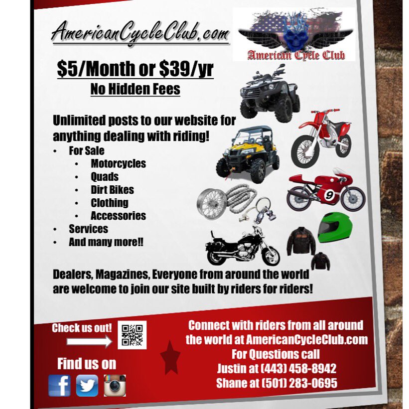 Check out our website.  #worldwide #HarleyDavidson #honda #Kawasaki #suzuki #yamaha # Motorcycle #Dirtbike #atv