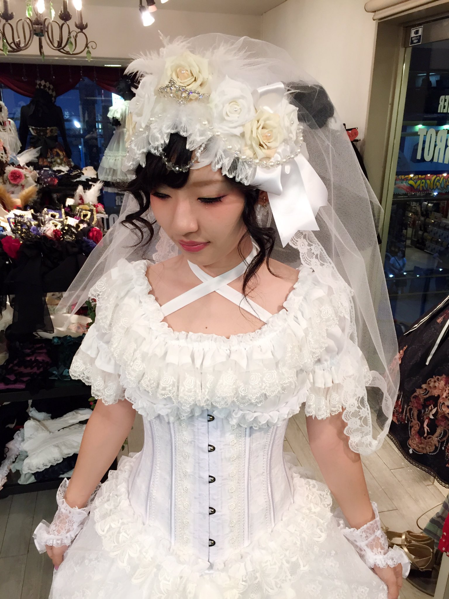 Plus Amour⭐️とても素敵なレースカーデ／フロリッサン／アトリエ