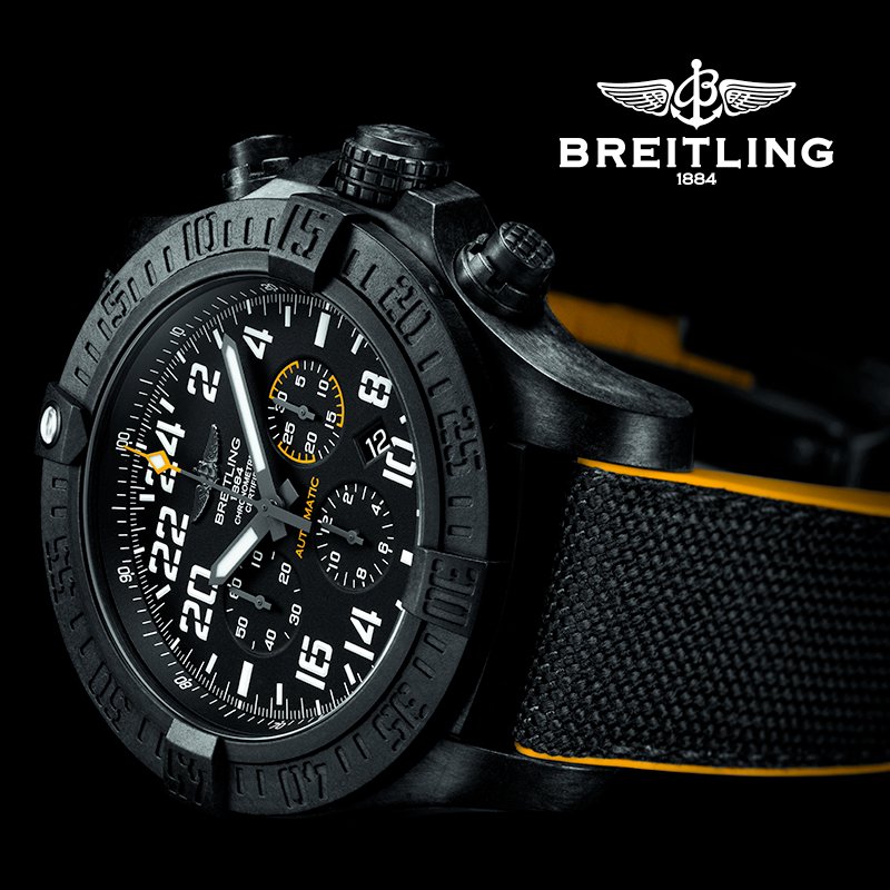 Equipped with the #Breitlight material, the #AvengerHurricane by Breitling symbolises durability at its finest.