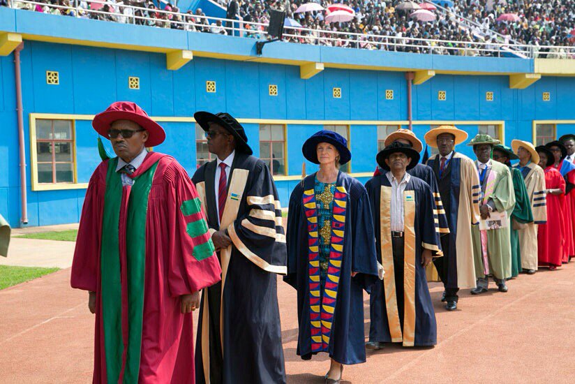 SwedeninRW's tweet photo. Congratulations all @Uni_Rwanda graduates! Pernilla S Rafiqui from Emb taking part as assoc professor.
#URgrad2016 https://t.co/MyMlwfzPSN