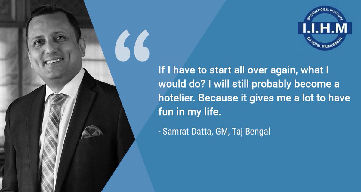 #keynotetalk by Samrat Datta @ #IIHMIndustrySpeak #IIHM.See all past talks facebook.com/iihmhotelschoo… #HospitalityRo…