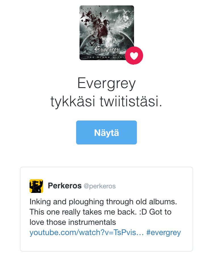 perkeros's tweet photo. It's the little things that keep you going. Cheers, @EVERGREYSWEDEN! https://t.co/kvFCNGlHrH