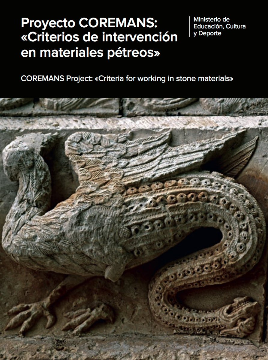 activatie's tweet image. ❗️Publicación gratuita: Criterios de intervención en materiales pétreos bit.ly/2asVzbp