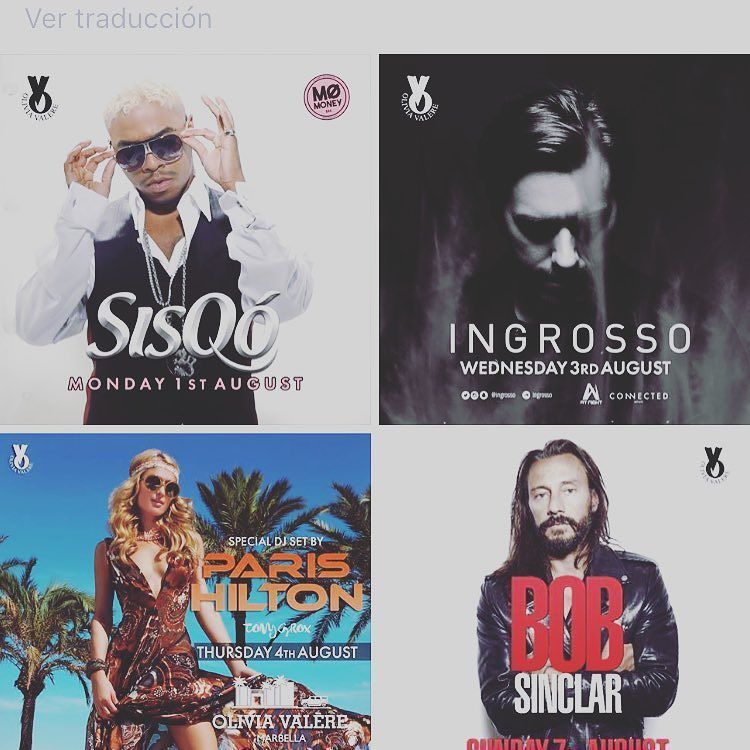 pedrojaen's tweet photo. Today @sisqo monday 1rd Aug 🙌

At @oliviavalere  #club #marbella 
@ingrosso 3rd Aug  wedne… https://t.co/0IeAgO65Fd https://t.co/WIwxApVj2V