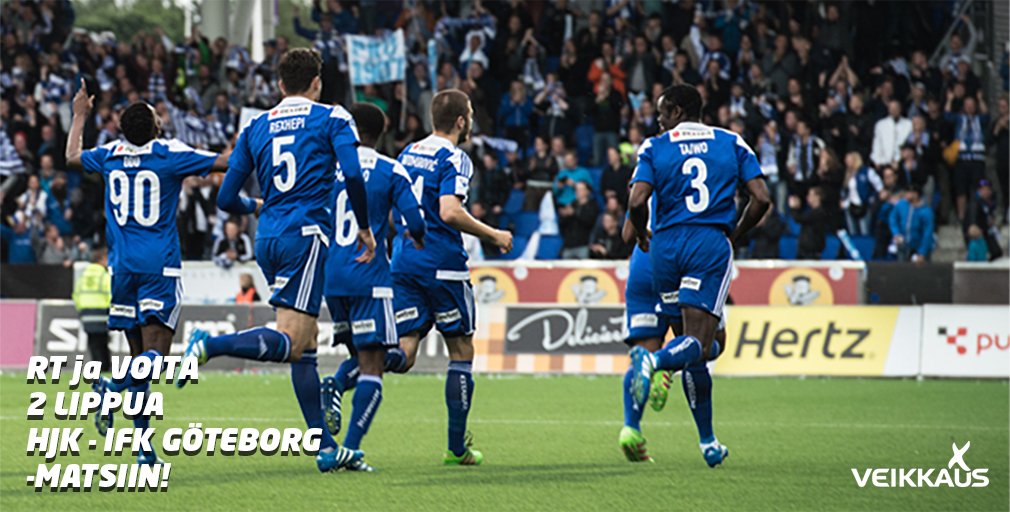 PIKAKISA! Jatkuuko <a href="/hjkhelsinki/">HJK Helsinki</a> #UELfi -voittokulku? Kaikkien RT  kesken arvotaan viisi x 2 lippua torstain matsiin!