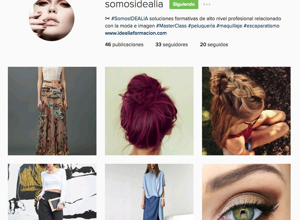 SomosIDEALIA's tweet photo. @SomosIDEALIA también en @InstagramES sigue las #tendencias en #peluquerìa #maquillaje #escaparatismo #IDEALIAstyle https://t.co/FY1TLLR4p8