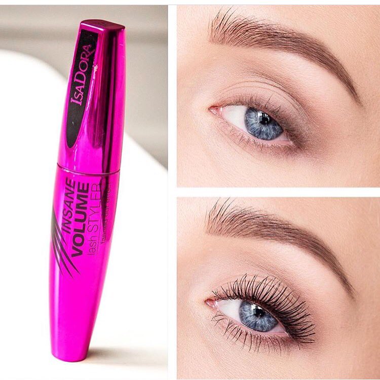 IsaDoraGlobal's tweet photo. The best volume mascara I ever tried says @akaannica! W O W 😻 that's what we call #insanevolume 💥 https://t.co/gdS3jf6WYS