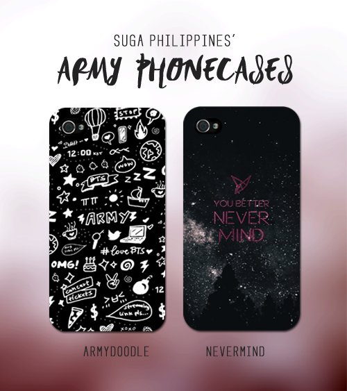 SUGA_PH's tweet photo. 【ARMY PHONECASES : Batch 19 OPEN】
Get your unique ARMY cases now~ 
Order form: https://t.co/uQ6TFMUSlw https://t.co/ARikO9ANOS