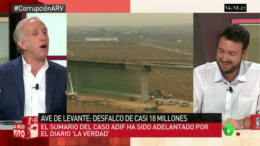 DebatAlRojoVivo's tweet photo. 🔴 @eduardoinda :"Cuando una obra es emblemática, hay trinque seguro" #AsistenteEcheniqueARV https://t.co/ElBq550sks https://t.co/FUiTTE0sy3