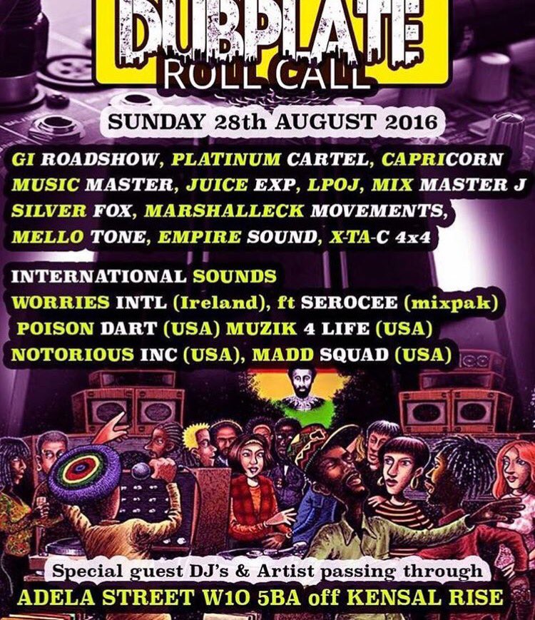 MusicMasterINT's tweet photo. Dub Plate Roll Call! Dis ah One Serious! Too many sound fi mention! Some Rass Dub will play! Fact! Don't miss out https://t.co/WqgXOY72uy