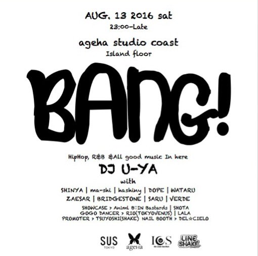 DJ_ZAESAR's tweet photo. 8/13(土)は @ageHa_Tokyo のisland floorでDJです！arenaにはDJmag上位のAlok、waterにはcyberjapan✔️
詳細▷https://t.co/y8o0bNRR6M #新木場アゲハ https://t.co/3YqSfRoI41