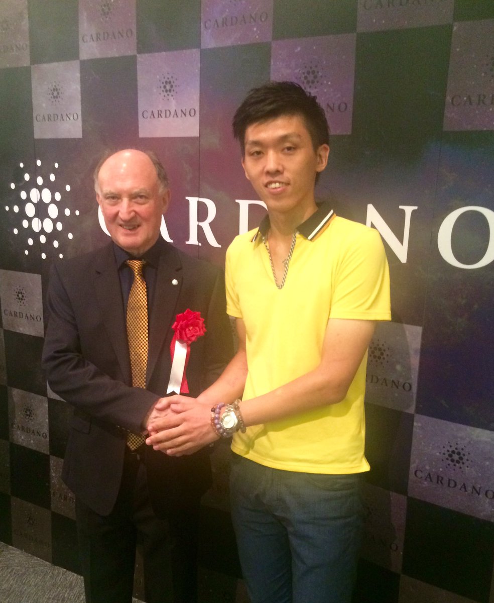 暗号通貨界の重鎮・マイケルパーソンにお会いしました。
間近で見るととんでもないオーラ。二度目でしたが、やはり圧倒的でした。