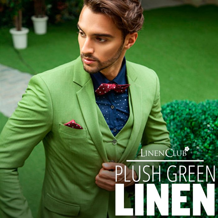 LinenClub's tweet photo. Complement the look with vibrant green.
#Linenstyles #InfinitecolorsofLinen https://t.co/nGA7tPhtsW