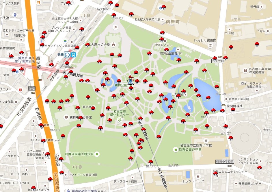 ポケモンgo速報 Pa Twitter ポケモンgo 名古屋おすすめスポット4選 独断と偏見 名古屋駅周辺 特に広小路通り ノリタケの森 栄ー伏見ー大須ー上前津のエリア 鶴舞公園