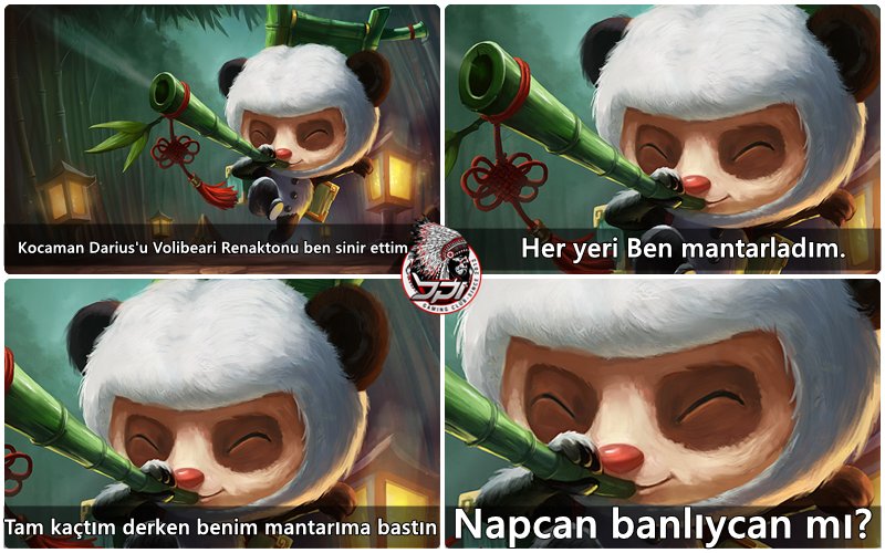 bigplaysinc's tweet photo. #Napcan?
#Teemo'ya olan sevgimizi yoruma döküyoruz arkadaşlar. https://t.co/AexEvnDscT